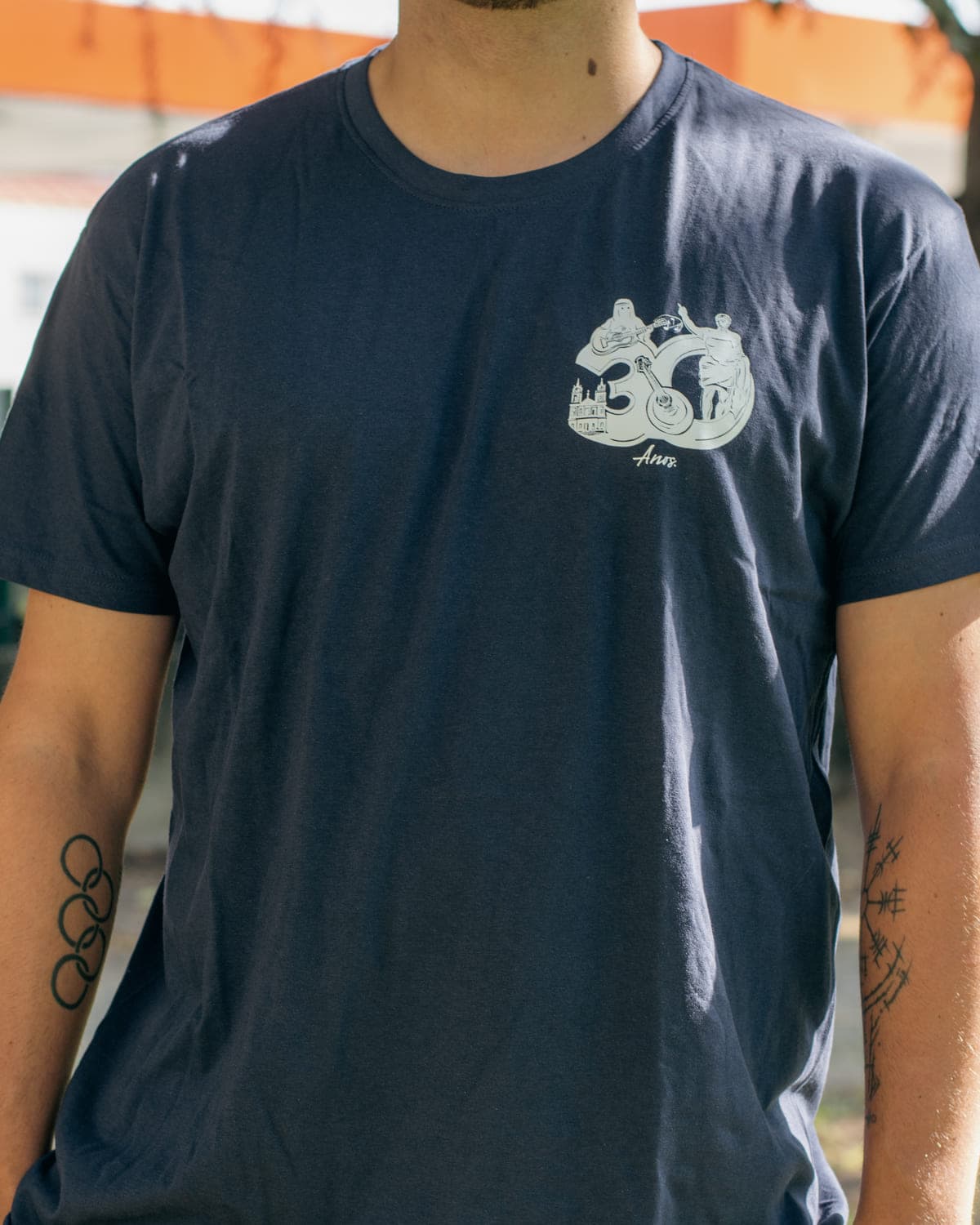 T-Shirt Azul-Noite — fotografia 1